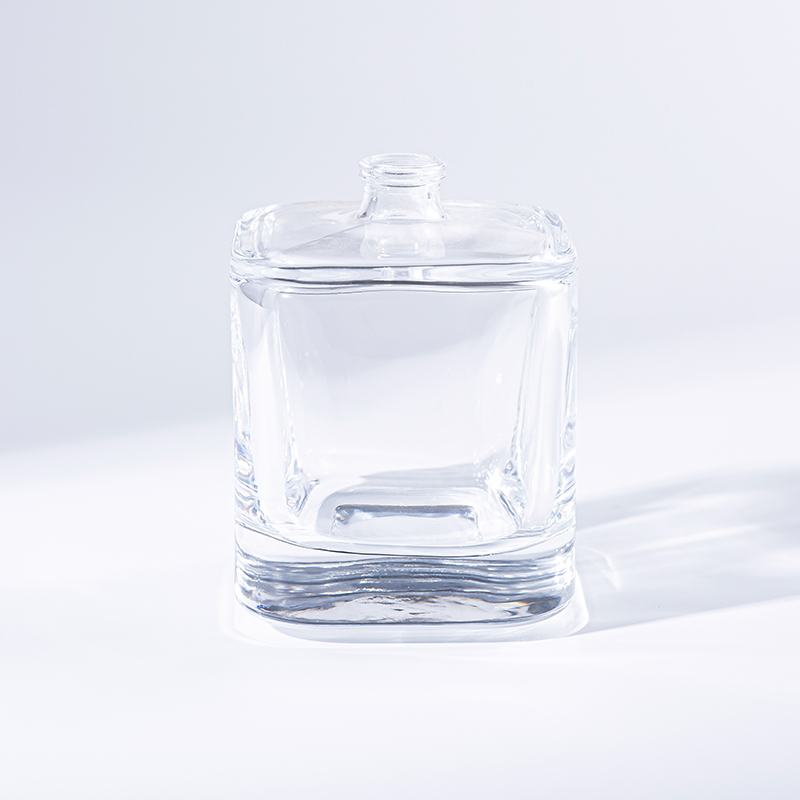 Z-398 Огненно-полированный гофрированный флакон для духов 100 мл  